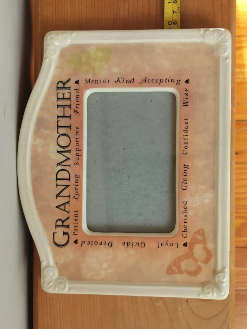 Russ Handpainted 'Grandmother' Photo Frame